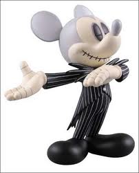 medicom mickey mouse as jack skellington