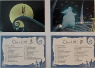 skybox nightmare before christmas 1993 spectra card 3 and 4
